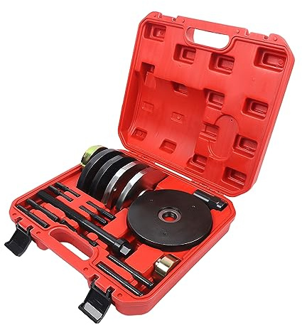 Set di attrezzi per montaggio e smontaggio dei cuscinetti della ruota, set di attrezzi per il montaggio di cuscinetti anteriori, mozzo della ruota, espulsore, montaggio, estrattore universale