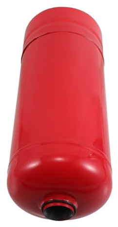 LIFKOME 3kg Extintor De Agua Recargable Cilindro De Acero Vacío De Equipo De Seguridad Doméstico Resistente Al Calor Para Prevención De Incendios Talleres o Garajes Aerosol Portátil