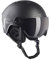 Black Crevice Skihelm KAPRUN mit Visier, schwarz Carbon matt/weiß, S (51-54)…