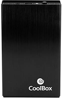 CoolBox A-3533 - Carcasa para Discos Duros HDD de 3.5 (SATA I/II/III, USB 3.0), Aluminio, Velocidad hasta 5Gbps, Discos hasta 8TB, Incluye Kit de Montaje y Cable usb3.0