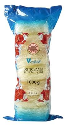 DIAMOND Glasnudeln, lange Glasnudeln, von Natur aus vegan und glutenfrei - 1 x 1 kg