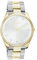 Oozoo Damen Armbanduhr Timepieces C10960 Analog Edelstahl Silber-Gold UOC10960 Analoguhr