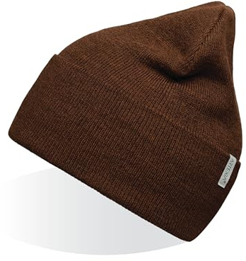 Artexia Gorro Hombre Invierno y Gorro Invierno Mujer Son Calentito Elástico y Muy Suave La Gorra y su Caja de Regalo Ecológicas (Marrón Oscuro)