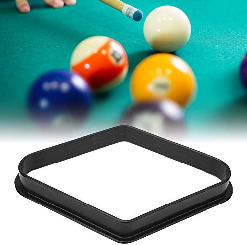 lvifloae 2PCS Billard Dreieck 9 Ball Dreieckigen Rahmen Billiard Training Snooker Blle Rack, Pool 9-Ball Rack Kunststoff Professionelle Diamant Snooker Ball Rack Liefert Zubehör