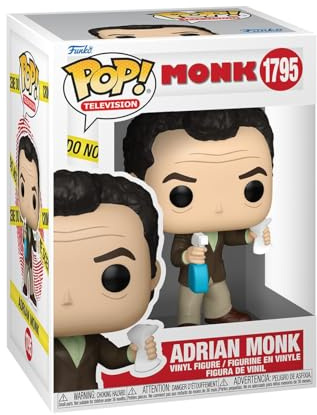 Funko Pop! TV: Nbcu Tv - Monk - Vinyl-Sammelfigur - Geschenkidee - Offizielle Handelswaren - Spielzeug Für Kinder und Erwachsene - Comedy Fans - Modellfigur Für Sammler und Display