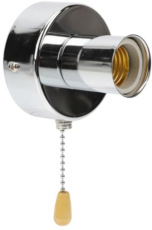 Vaguelly Applique Murale Avec Douille à Chaîne Lampe De Plafond Vintage Accessoire De Décoration Intérieure Pour Chambre Et Bureau