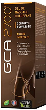 Santé Verte GCA 2700 Gel de Massage Chauffant 100 ml