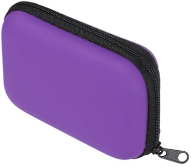 M METERXITY Dart case - Multifunction EVA Dart Carry Store Holder with with Mesh Bags for Dart Tip Flight Accessory, (Purple)