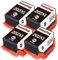 HenceBuy 202 XL Schwarz Druckerpatronen Kompatibel mit Epson 202 202XL Patronen Multipack für Expression Premium XP-6100 XP-6105 XP-6000 XP-6005 XP6100 XP6105 XP6000 XP6005 Drucker (4 Schwarz)