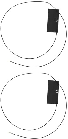 OTOTEC Lot de 2 Antennes sans Fil Internes M.2 2,4 GHz/5 GHz Carte Bluetooth Wi-FI pour Ordinateur Portable