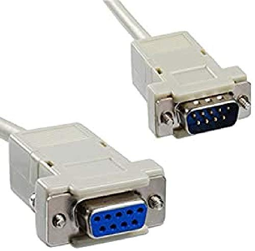PremiumCord Serielles Verlängerungskabel Demontierbar Canon 9Pin, Stecker auf Buchse, 2m