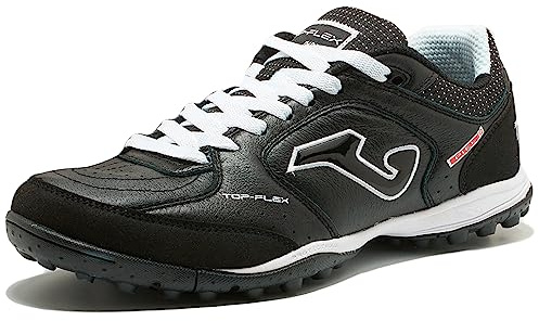 Joma Top Flex 2121 TF TOPS2121TF, Mens Turf Football Trainers, Black, 40 EU