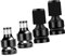 UKCOCO 4 Stück Bit-adapter Schlagschrauber Drehmomentschlüssel Bohrer Aus Schaltknauf-adapter Bohrfutterkonverter Senkbohrer Steckschlüssel-kit Bohradapter Chrom-vanadium-stahl