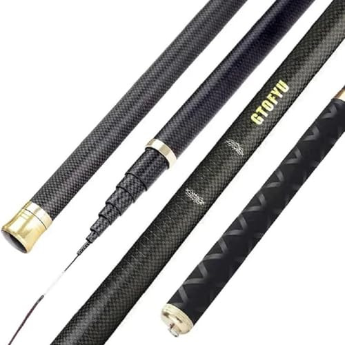 Tenkara Rod 18-30FT Carbon Fiber Telescopic Travel Fishing Pole (10M/30Ft)