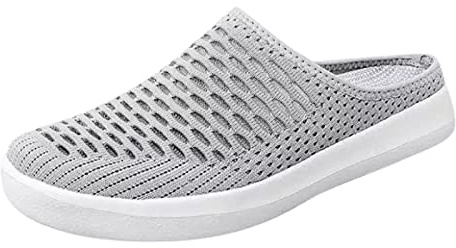 Ciabatte Ortopediche Donna Estive Pantofole Antiscivolo Chiuse Scarpe con Plantare Estraibile Morbido Traspiranti Sneakers Leggere Casa Comode Ciabatte Donna Estive