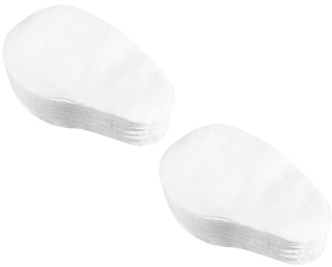 HAPINARY Almohadillas Cómodas Ojos en Forma de Mango Fácil de Rasgar 200 Piezas de Papel Vegetal para Cuidado Ocular DIY en Hotel