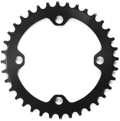 Teron 104 BCD Chainring (36T) – Narrow-Wide Design with 4 Chainring Bolts – For Road, MTB, and BMX Bikes