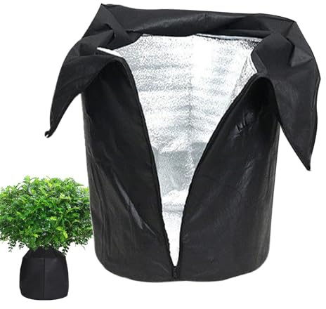 Copertura invernale per piante, protezione termica e impermeabile, protezione antigelo, copertura per piante da cortile, per ortaggi, colture, alberi da frutta, arbusti, cespugli, frutteti, balcone