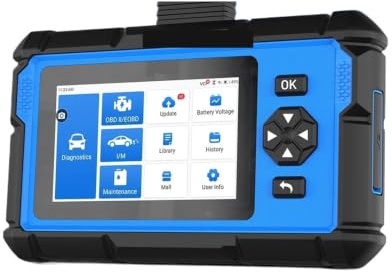 OBD2 Scanner Professionellt Bildiagnosverktyg Fullständig Systemkodläsare 9 Återställ Service Oil/SAS TvåVäGstestning