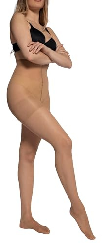 Ulla Popken Strumpfhose, Xceptionelle, Medias para Mujer, Beige (Natur 22), 2XL
