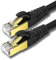 KASIMO CAT 8 Ethernet Cable 1M 2PK Round Network Internet Ethernet LAN Cable,High Speed 40Gbps 2000Mhz SFTP LAN Wires Internet Patch Cable with RJ45 Gold Plated Connector for Switch/Router/Modem