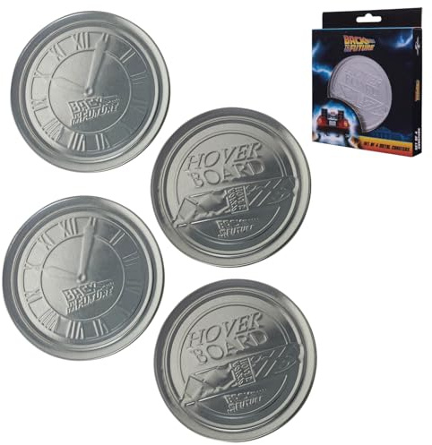 FaNaTtik Back to the Future Coaster 4-Pack