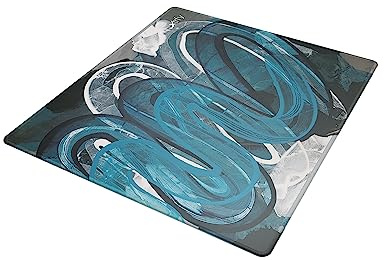 Xtrfy GP4, Grand Tapis de Souris, (460 x 400 x 4 mm), une Glisse Sans Effort avec un Contrôle Parfait de la Souris, Antidérapant, Lavable en Machine, Street Blue Edition