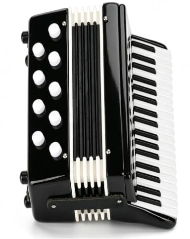 Mini dragspel samlarobjekt Stativ liten dragspel modell musikinstrument prydnad gåva heminredning
