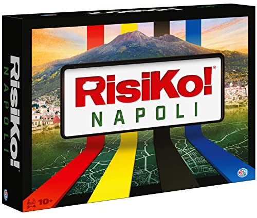 Spin Master risk! Napoli, klassiskt strategiskt brädspel, riskspel med italienska motiv, brädspel för hela familjen, för vuxna och barn