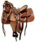 WILD RACE Premium Western-Leder-Rennpferdesattel/Premium Western Leather Racing Horse Saddle (18)