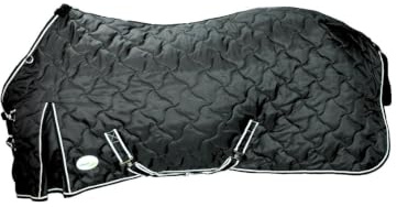 Umbria Equitazione Coperta da Box Modello New Wave 155 cm, Nero