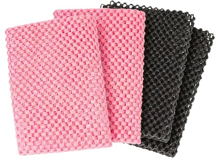 Reformator Pilates-mattor - set med 4 handgreppstillbehör, självhäftande tillbehör för handövningar | för styrketräning med fria vikter dragningar gym yoga unisex