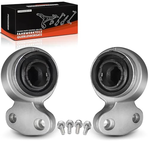 Frankberg 2x Querlenker mit Schraube Vorne Unten Kompatibel mit E46 316 318 320 323 325 328 330 1999-2005 E85 2002-2009 E86 2006-2008 Replace# 31126757623