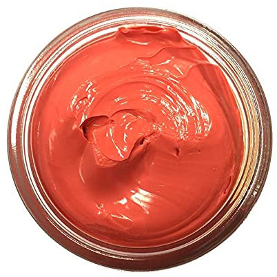 Famaco 50ml Red Corail Leather Deluxe Boot and Shoe Cream Polish With Polishing Duster - Long Lasting Shine Protector Kit for Boots and Shoes