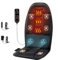 Back Massage Chair Pad, Deep Tissue Vibration Seat Massage Cushion, 2 Levels Cooling or Heat Back Massage for Muscle Fatigue Stress Relief