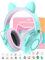 Dr.meter Noise Cancelling Headphones for Kids Adults, 32dB SNR Super Cute Ear Protection Ear Muffs for Autism Sensory, Hearing Protection Earmuff for Monster Jam Concert Firework with Stickers For DIY