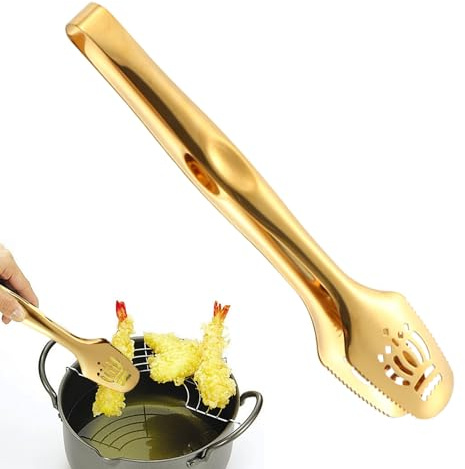Fangfhai Pinze in acciaio inox per cucinare | Pinzette per barbecue | Pinze per barbecue, per servire grigliare pasta insalata torta barbecue buffet pane cucina ristorante matrimonio