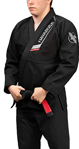 Hayabusa Ultra-Lightweight Pearlweave Jiu Jitsu Gi - Black, A3