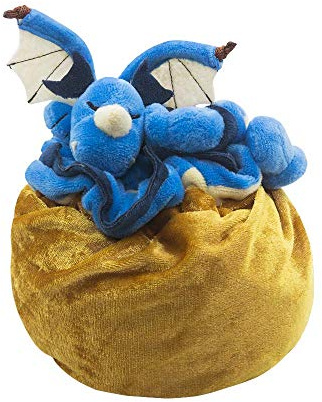 Usnyabni Dragon's Hoard Dice Bag, Blue