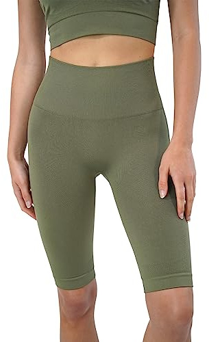 STARK SOUL Shorts för kvinnor, kaki, S