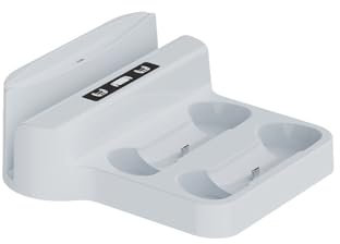 Charging Stand For PS Portal For PS5/PS5 Elite -Controller,Charger Station Dock Storage Base For Game Handheld & Dual Controller,Portable Gaming Charger (white)