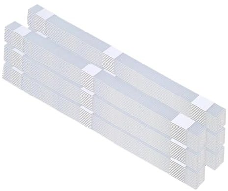 Ujjdwiurgh Lot de 60 bandes de colle avec dos en maille, bandes de colle thermique de 1,9 cm pour réparation de reliure de livres pour une capacité de 101 à 130 feuilles