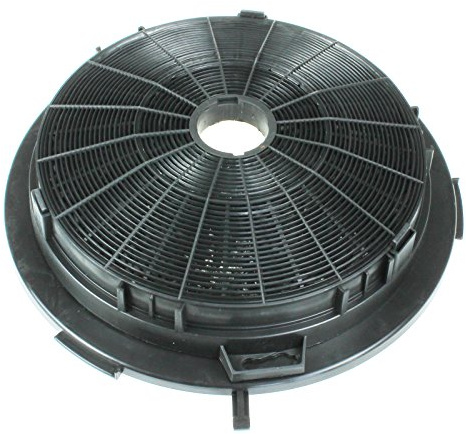 MasterPart Universal Cooker Hood Charcoal Carbon Round Filter - 240mm