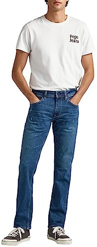 Pepe Jeans Herren Cash Jeans, Blau (Denim-xv0), 30W / 34L EU
