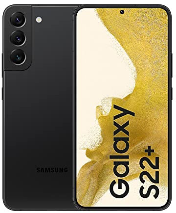 2022 Samsung Galaxy S22 Plus 5G 128GB - Phantom Black Dual SIM (Sim Singola + e-SIM) (Refurbished)