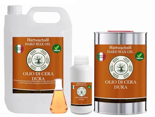 Olio di Cera Dura, Naturale PAVIMENTI SCALE MOBILI GSW (1 LITRO)