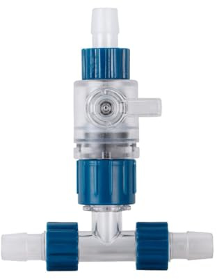 MiOYOOW - Válvula de manguera para acuario, conector de filtro de acuario de 3 vías, válvula de control de flujo de agua con diseño de desmontaje rápido para manguera de agua de 12 Mm/16 Mm/20 Mm