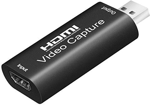 Adaptador USB 3.0 a HDMI, 1080P 60fp USB a HDMI, Adaptador de Vídeo de Captura de VíDeo de Repuesto para Monitor de Grabación de Vídeo y Transmisión en Vivo, Compatible con PC portátil TV Windows