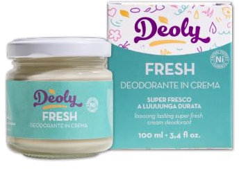 LATTE E LUNA DEOLY DEODORANTE IN CREMA FRESH PLASTIC FREE 100ML ECOBIO 20112R