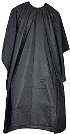 MODGAL corte pelo - Capa negra para cortar el pelo - Accesorios peluquería con escote ajustable para cortar ondas resistencia